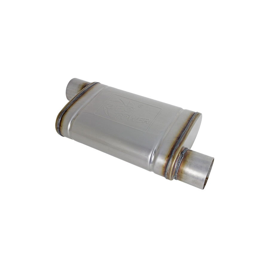  aFe 49M00030 3 IN ID Offset/Offset x 4 IN H x 9 IN W x 14 IN L - Oval Body Muffler  | ML Performance US Car Parts