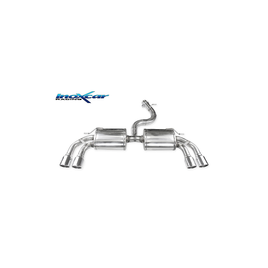 InoXcar AUS3.01.XR80 Audi A3 (8V) Rear Silencer