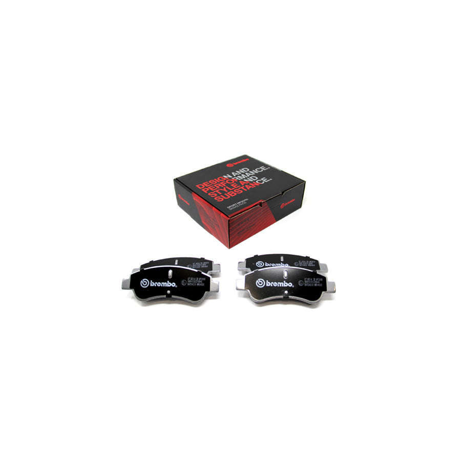 Brembo 07.B314.38 Citroën Opel Peugeot Front HP2 High Performance Brake Pad Set (Inc. Berlingo, Xsara, Corsa, Partner Origin) | ML Performance US Car Parts
