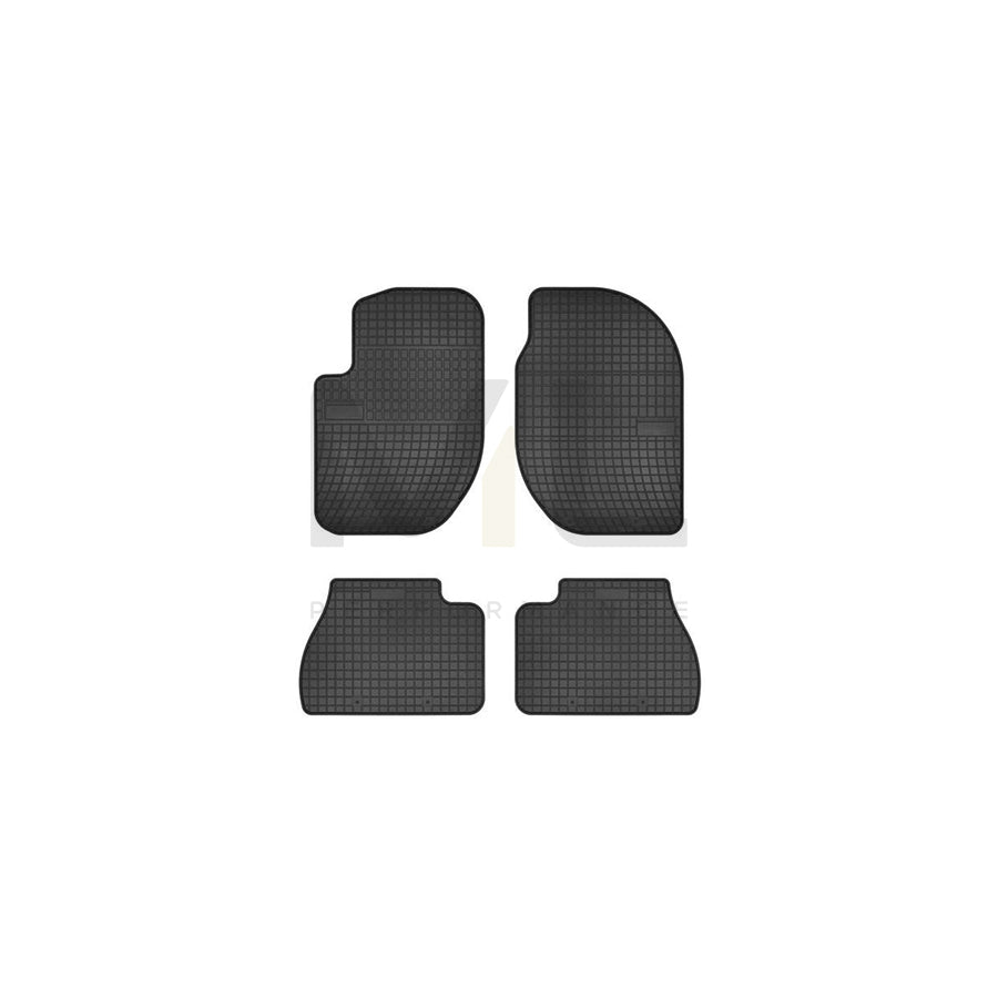FROGUM Tailored 0970 Floor mat set for LAND ROVER FREELANDER Elastomer, Front and Rear, Quantity: 4, Black, (LHD)