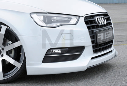 Rieger 00056780 Audi 8V A3 Front Splitter 3 | ML Performance UK Car Parts