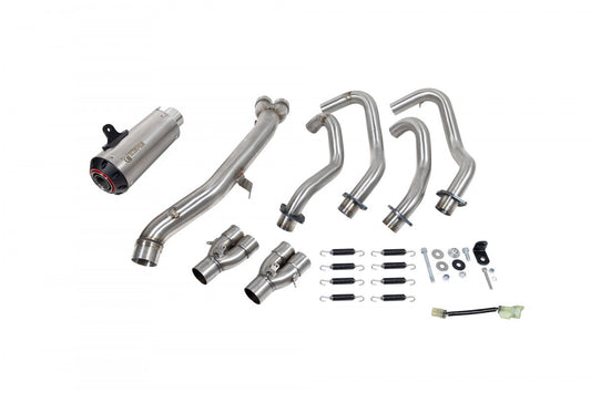 Scorpion PKA140SYSTEO Kawasaki Ninja ZX-25R Red Power Full System  - Titanium Sleeve | ML Performance US US
