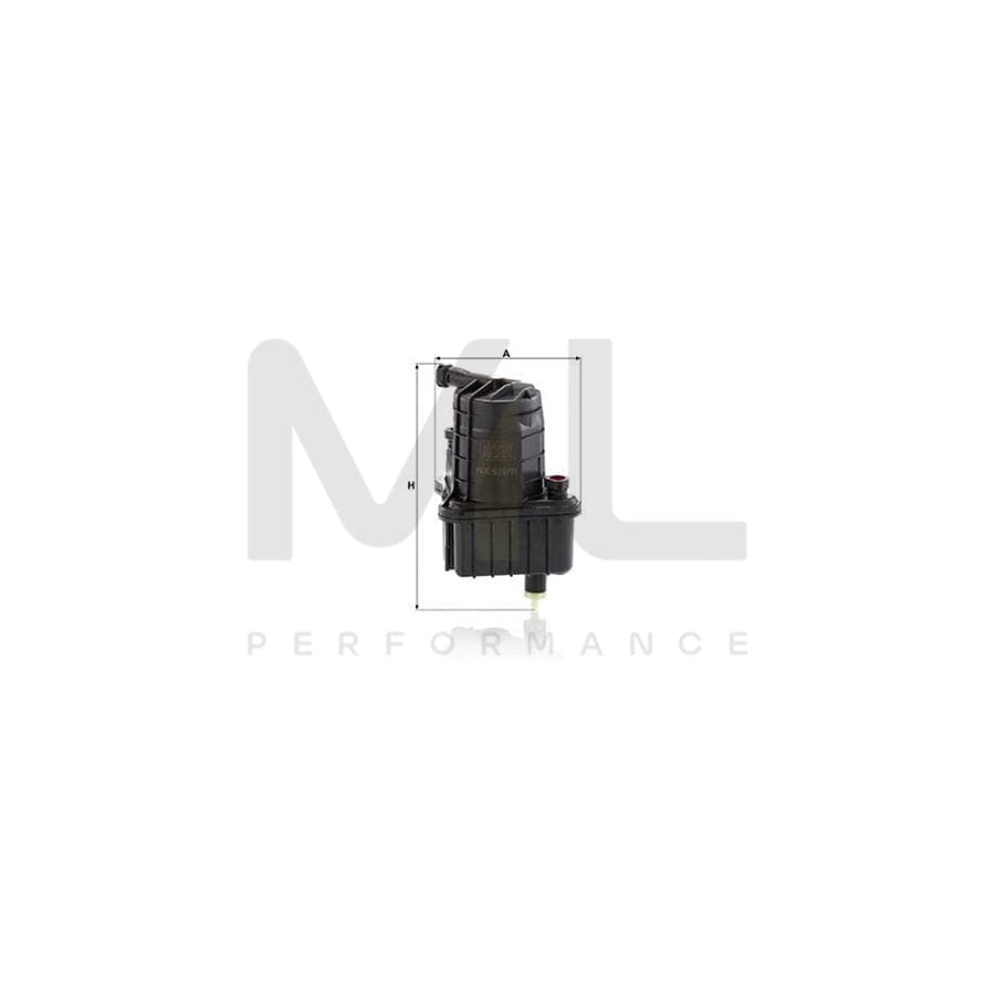 MANN-FILTER WK 939/11 x Fuel filter with seal