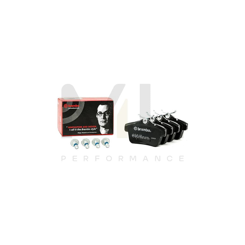 Brembo P 61 114 Brake Pad Set Excl. Wear Warning Contact | ML Performance Car Parts