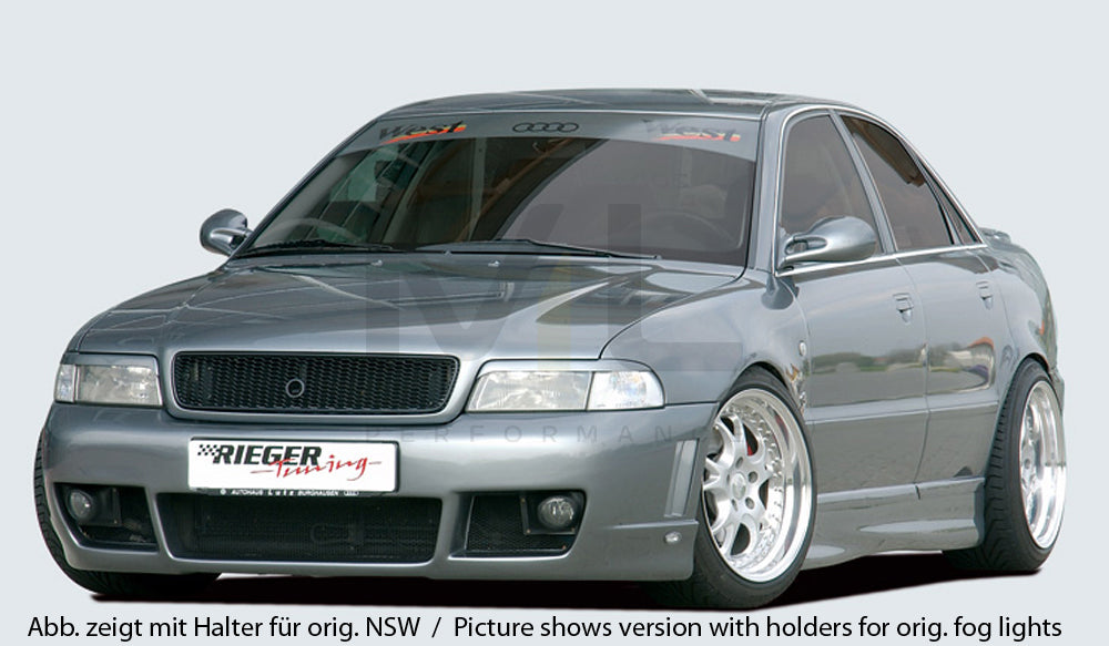 Rieger 00055025 Audi B5 A4 Front Bumper - RS4-Look 4 | ML Performance UK Car Parts