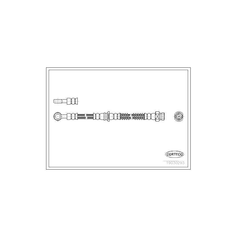 Corteco 19030293 Brake Hose