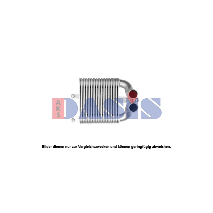 AKS Dasis 237000N Intercooler for Isuzu D-Max I Pickup (Tfr, Tfs)
