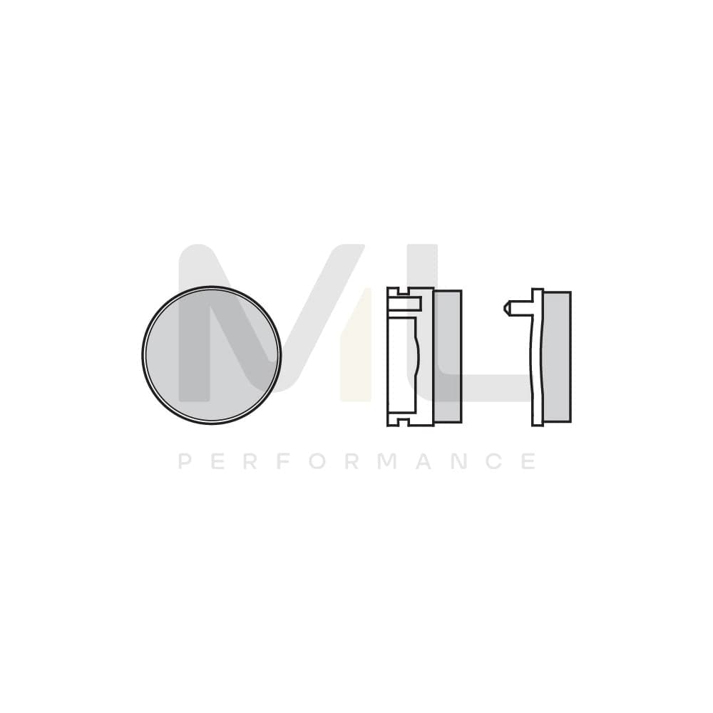 Brembo Carbon Ceramic, Road 07Ho0631 Brake Pad Set Front And Rear | ML Performance Car Parts