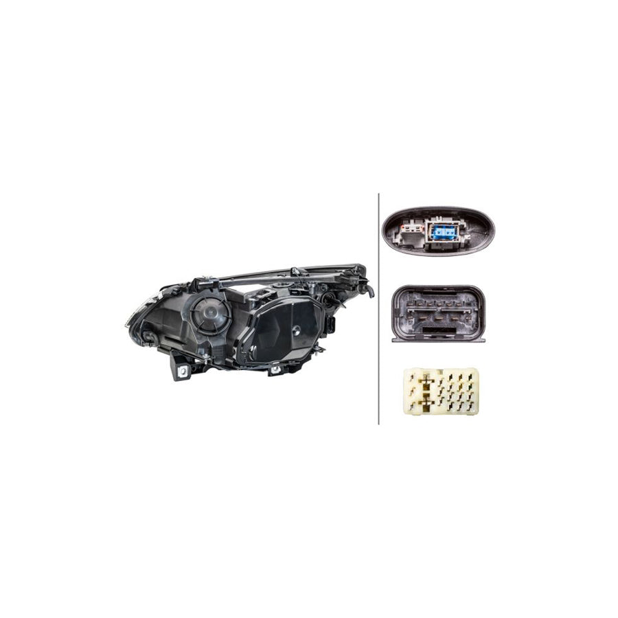 Hella 1ZS 169 009-121 Headlight For BMW 5 Series