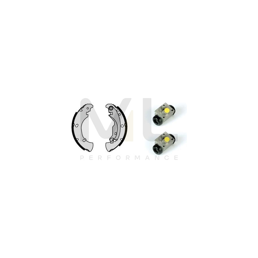 BREMBO STANDARD KIT H 23 056 Brake Shoe Set Ø: 203mm | ML Performance Car Parts