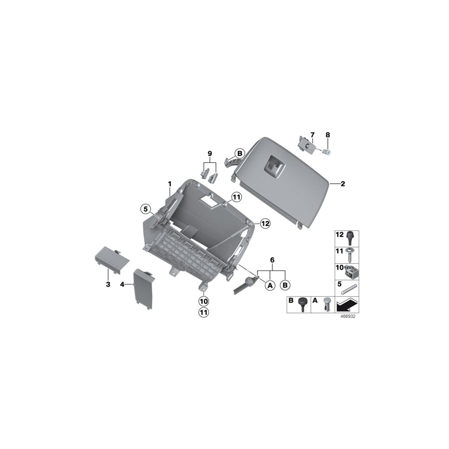 Genuine BMW 51169242094 F25 F26 Rep. Kit For Damper (Inc. X3) | ML Performance US Car Parts