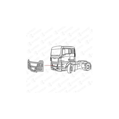 Covind Tgx/ 95 Bumper