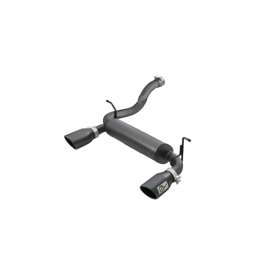  aFe 49-48067-B Axle-Back Exhaust System Jeep Wrangler (JL) 18-21 L4-2.0L (T)/V6-3.6L  | ML Performance US Car Parts