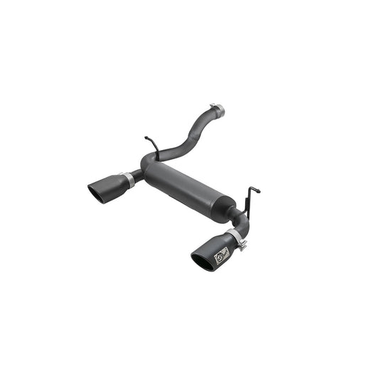  aFe 49-48067-B Axle-Back Exhaust System Jeep Wrangler (JL) 18-21 L4-2.0L (T)/V6-3.6L  | ML Performance US Car Parts