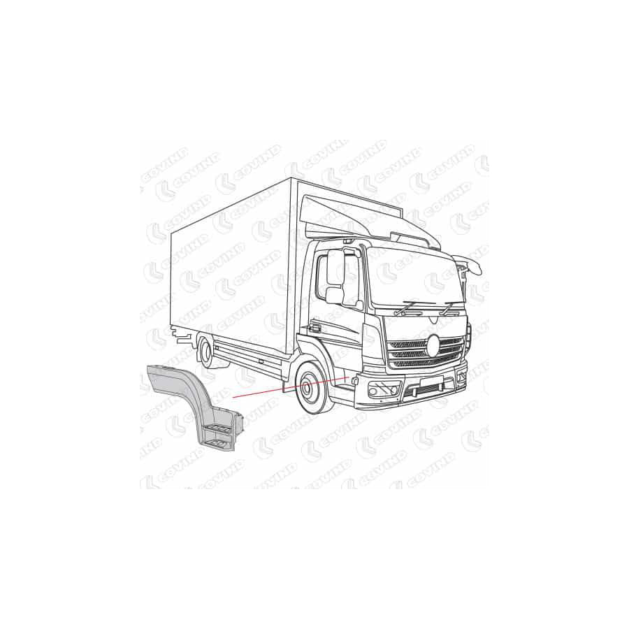 Covind 967/206 Rocker Panel