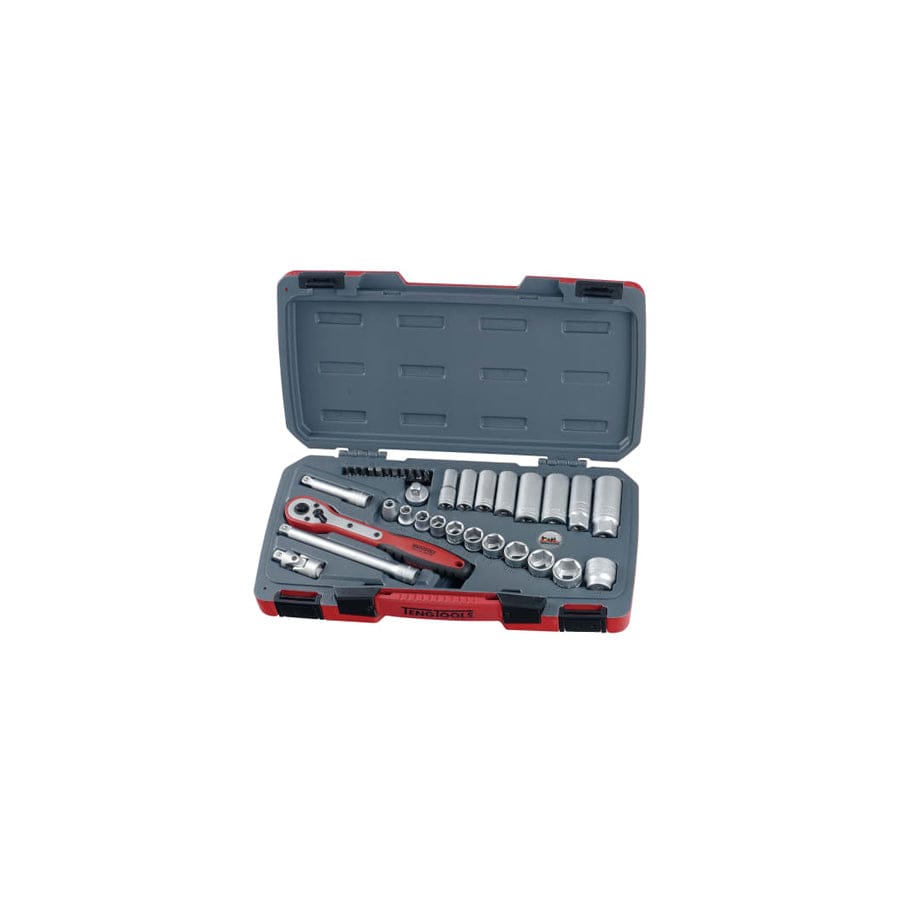 Teng TENT3835AF T3835AF Socket Set of 35 A/F 3/8in Drive