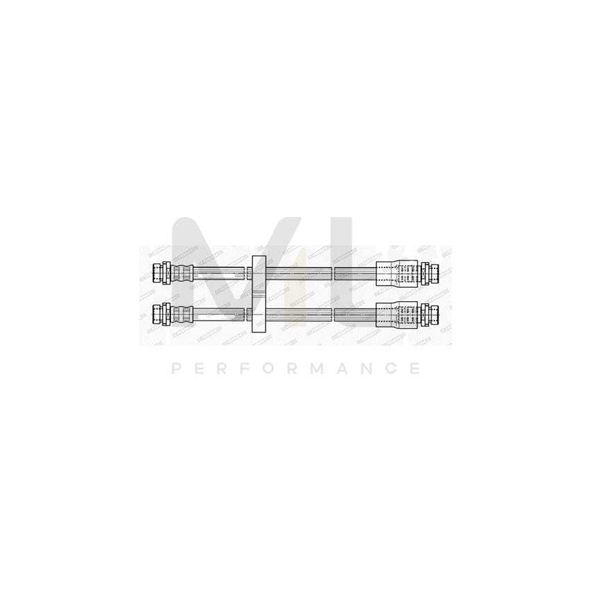 FERODO FHY2270 Brake Hose 465mm, F 10X1 | ML Performance Car Parts