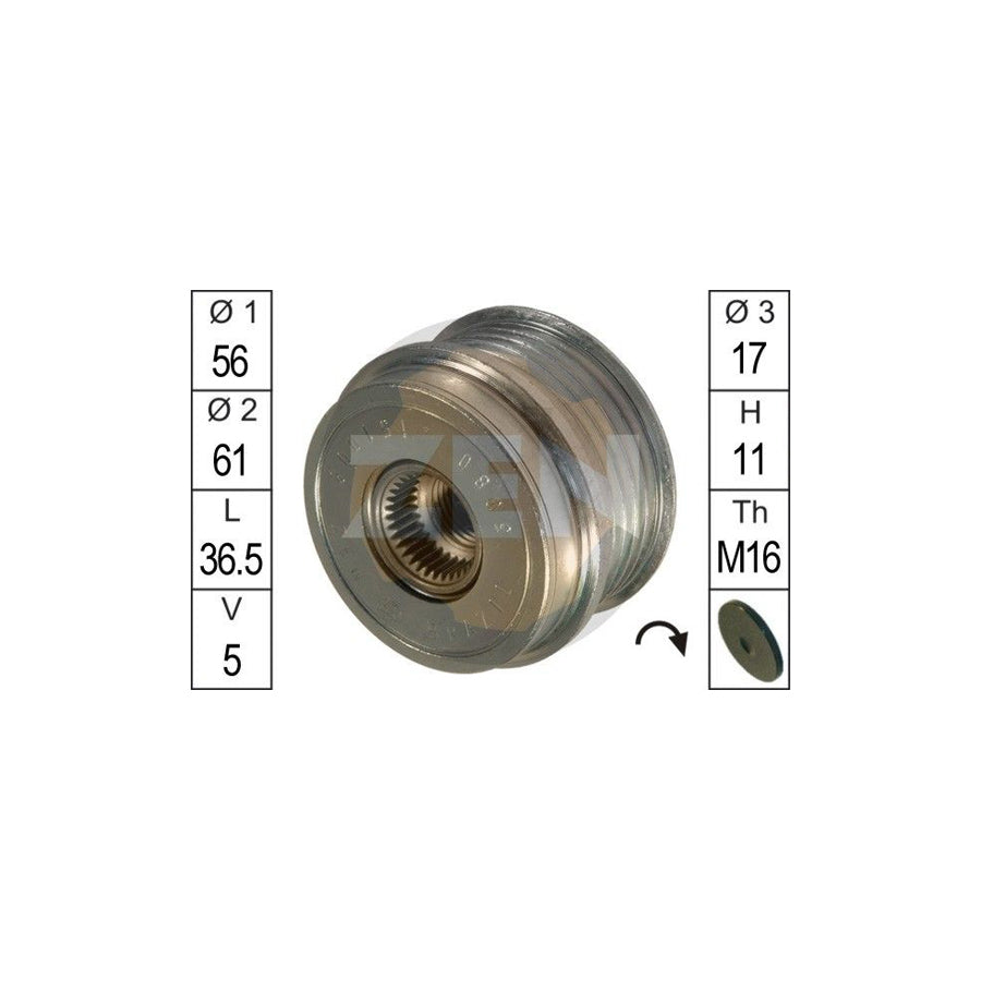 Era ZN5380 Alternator Freewheel Clutch