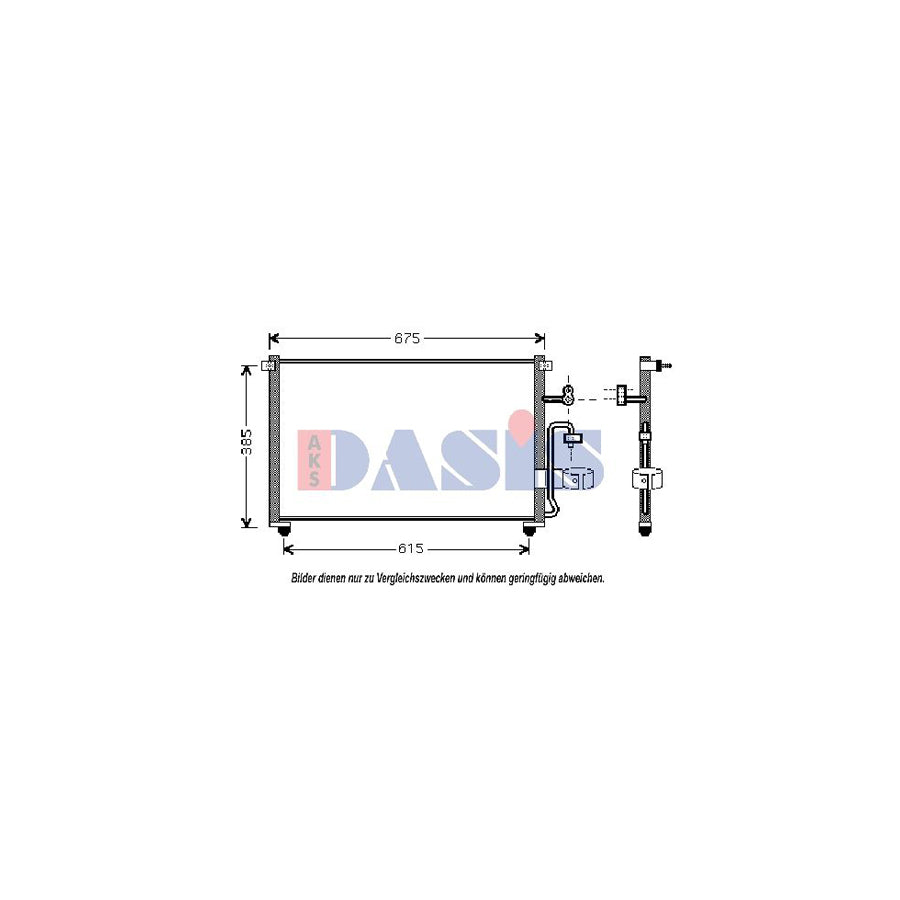 AKS Dasis 512023N Air Conditioning Condenser