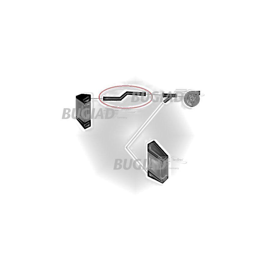 BUGIAD 82689 Charger Intake Hose