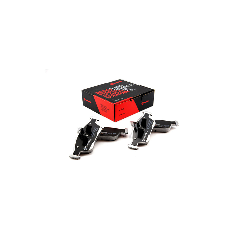 Brembo 07.B314.33 BMW E87 E91 Front HP2 High Performance Brake Pad Set | ML Performance US Car Parts