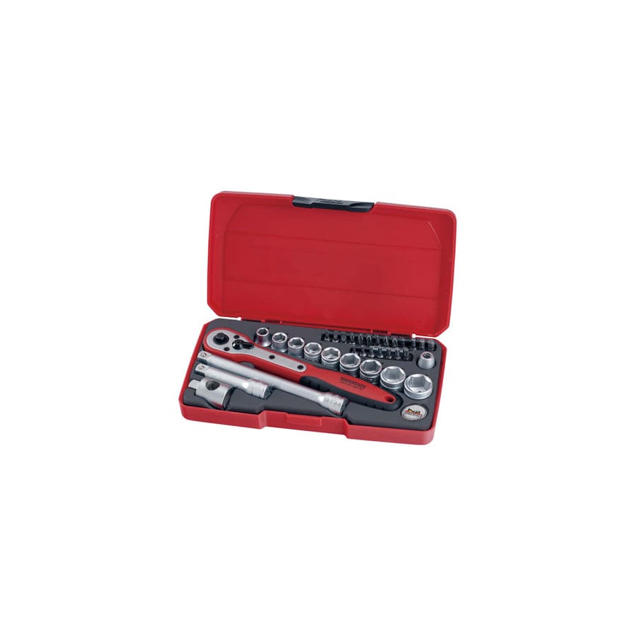 Teng TENT3834 T3834 Socket & Bit Set of 34 Metric 3/8in Drive