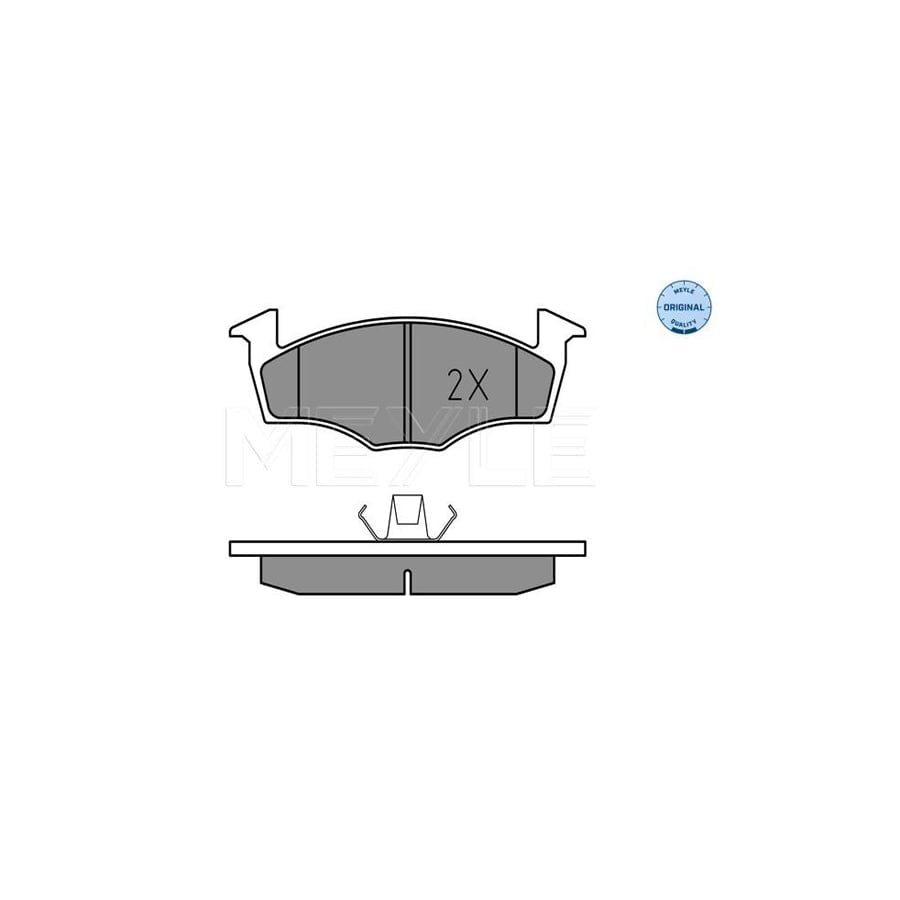 Meyle 025 218 6615 Brake Pad Set