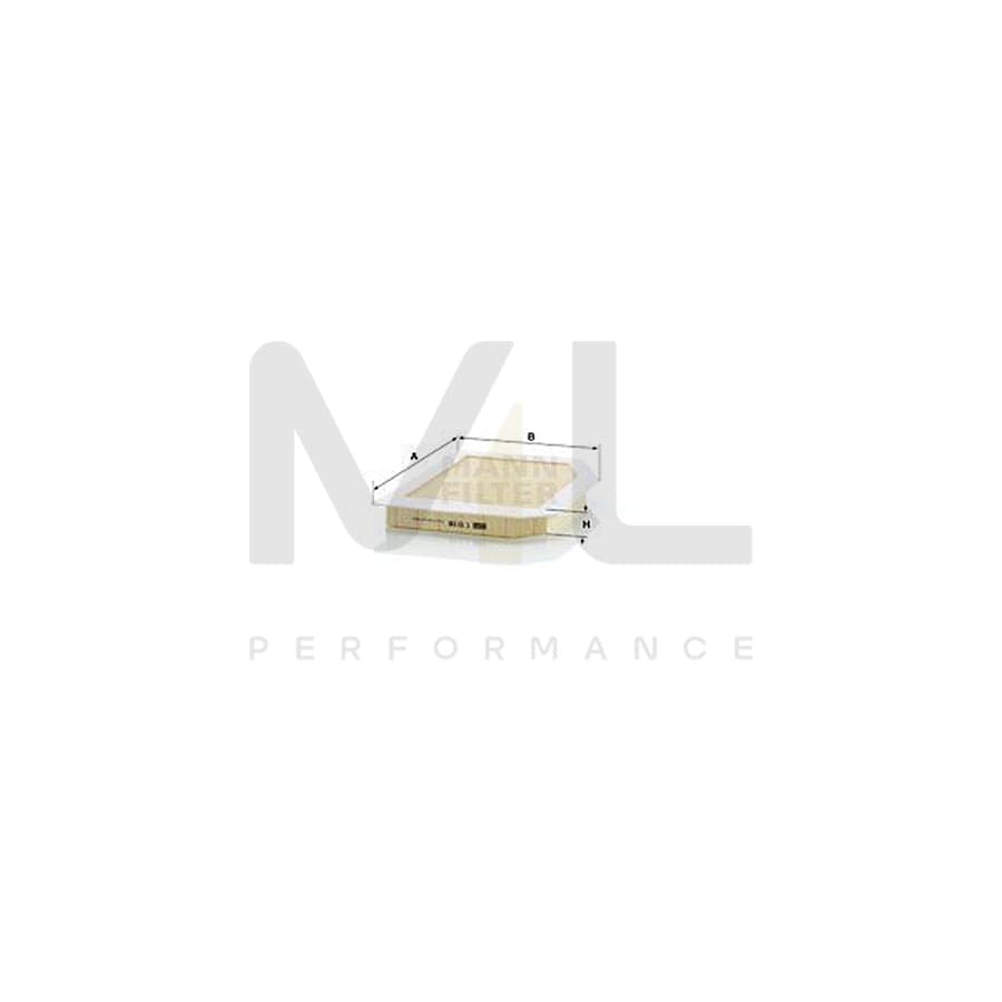 MANN-FILTER C 33 106 Air Filter for PORSCHE 911 Filter Insert