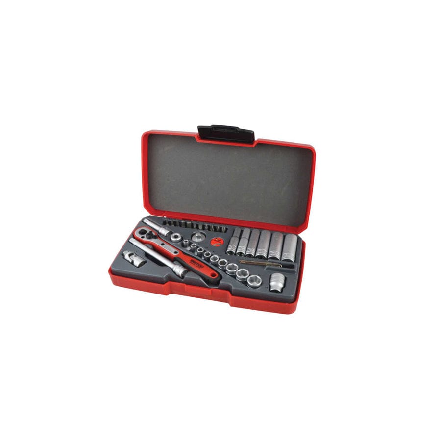 Teng TENT1436 T1436 Socket Set of 36 Metric 1/4in Drive