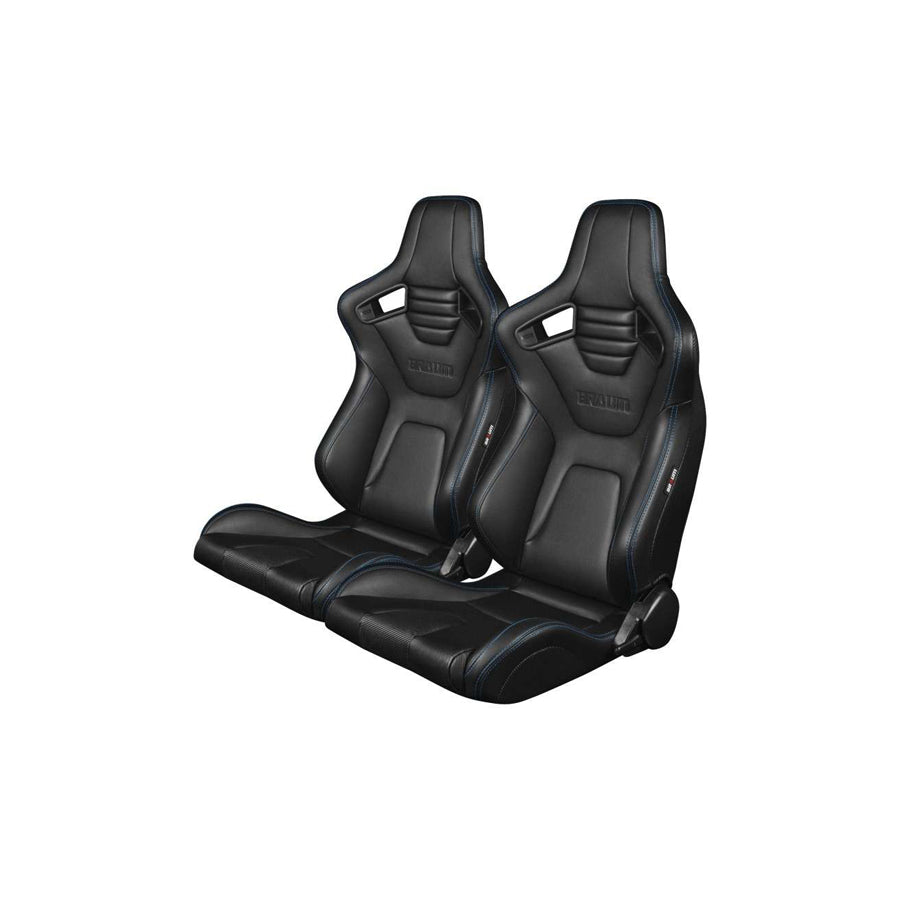 BRAUM Elite-X Series Racing Seats (Blue Stitching) – Pair