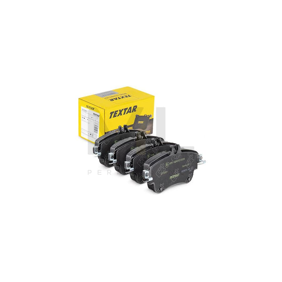 TEXTAR 2532601 Brake pad set prepared for wear indicator, with brake caliper screws | ML Performance Car Parts