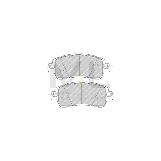 Ferodo Premier Eco Friction Fdb1983 Brake Pad Set Not Prepared For Wear Indicator, Without Accessories | ML Performance Car Parts
