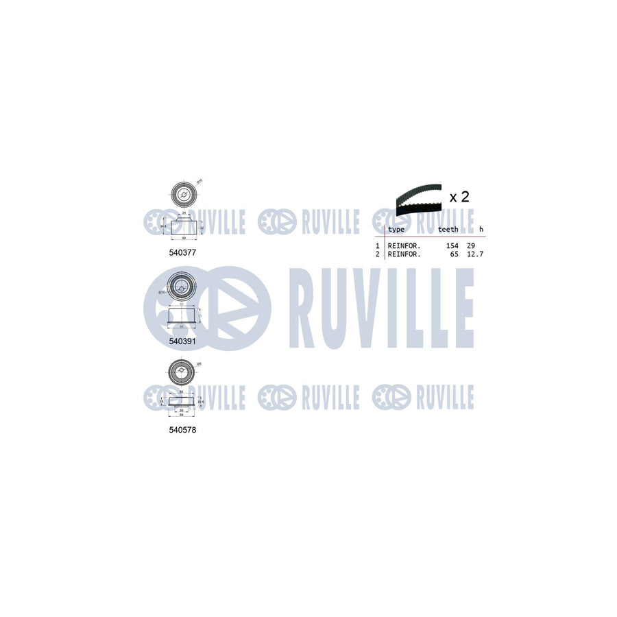 Ruville 59013 Alternator Freewheel Clutch