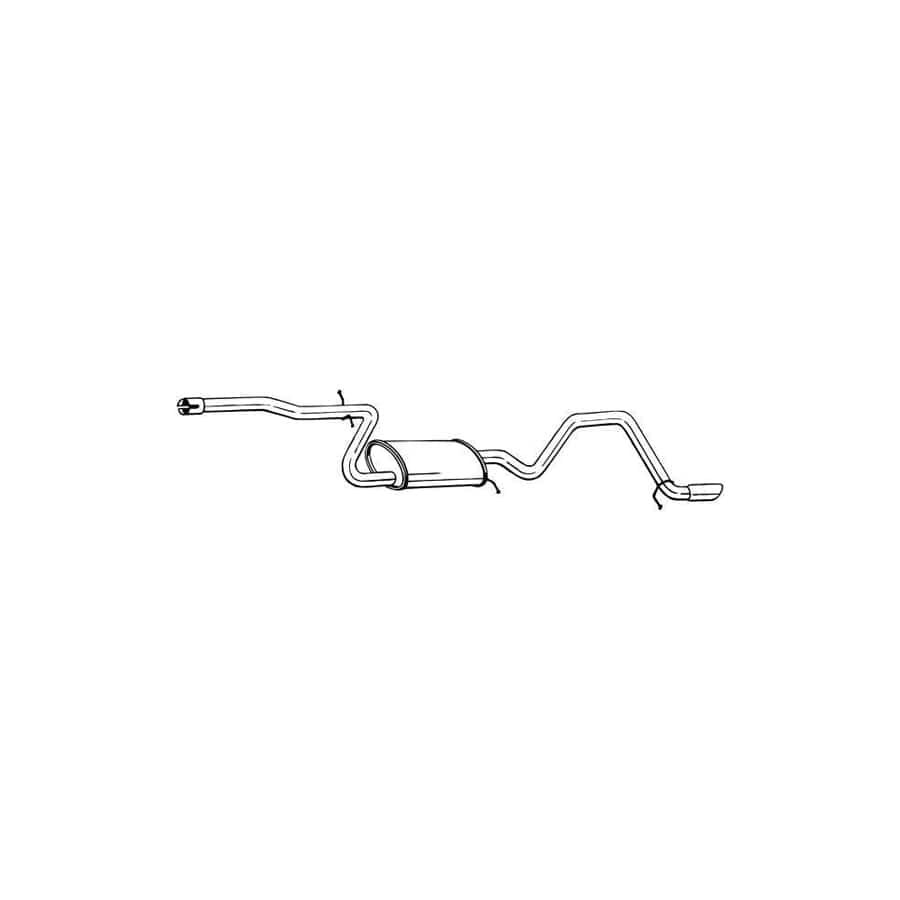 Bosal 288-183 Rear Silencer for VW Golf