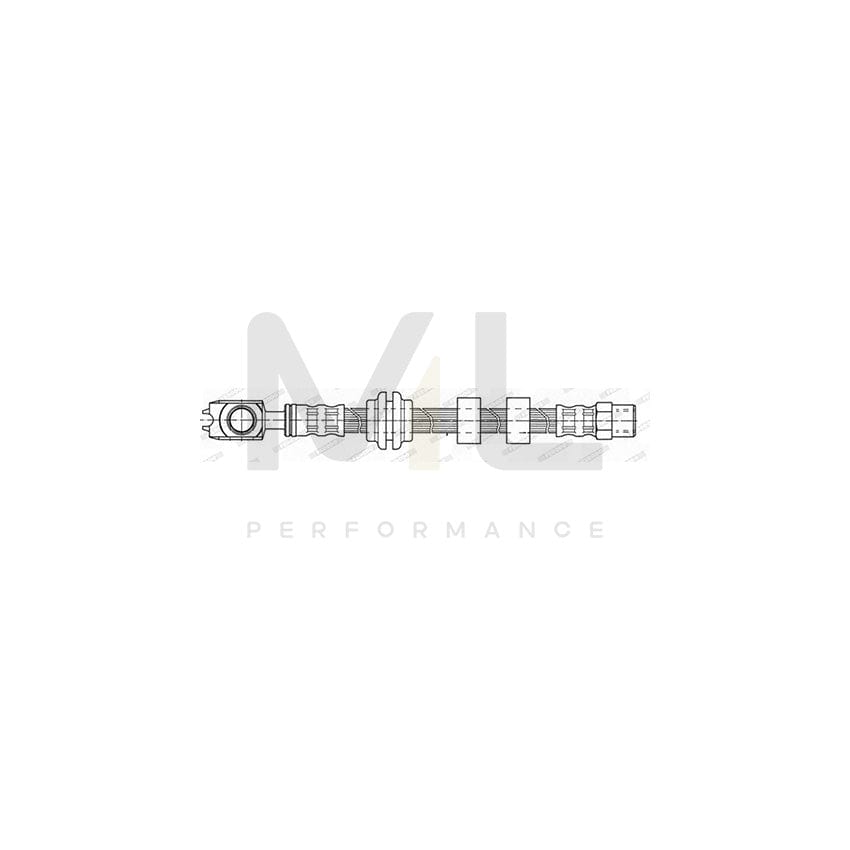 FERODO FHY2526 Brake Hose 465mm, M10 X 1 | ML Performance Car Parts