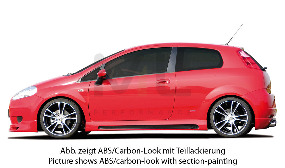 Rieger 00056045 Fiat Grande Punto (199) Side Skirt 2 | ML Performance UK Car Parts