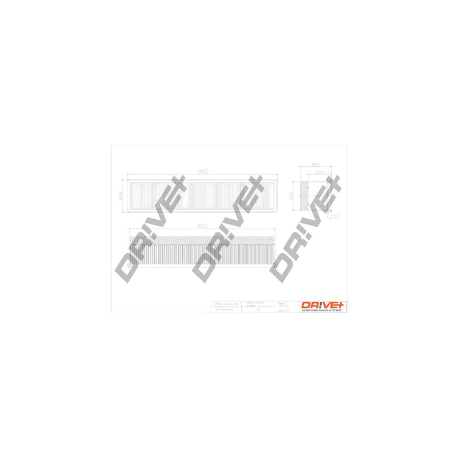 Dr!Ve+ Dp1110.10.0541 Air Filter