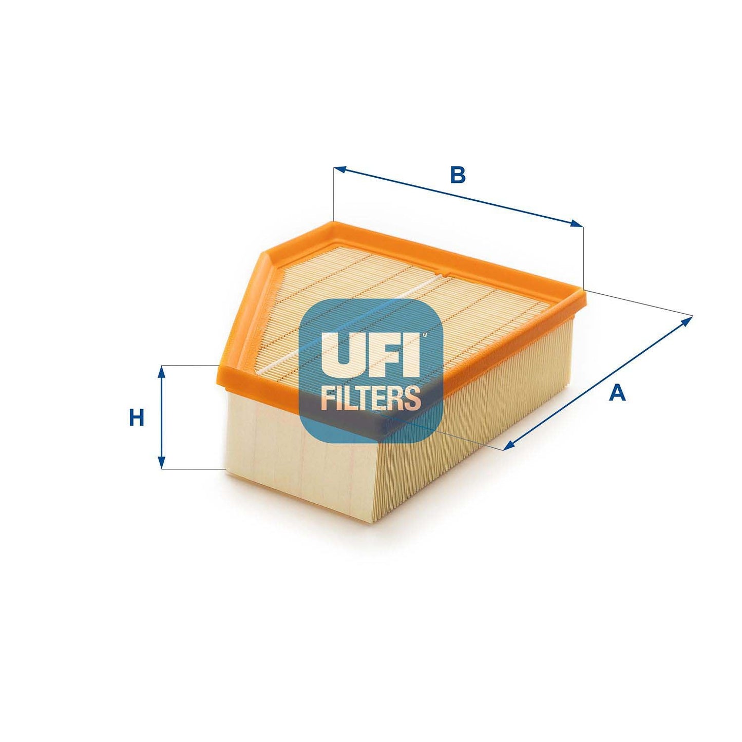 UFI 30.700.00 Air Filter For VW Phaeton (3D1, 3D2, 3D3, 3D4, 3D6, 3D7, 3D8, 3D9)