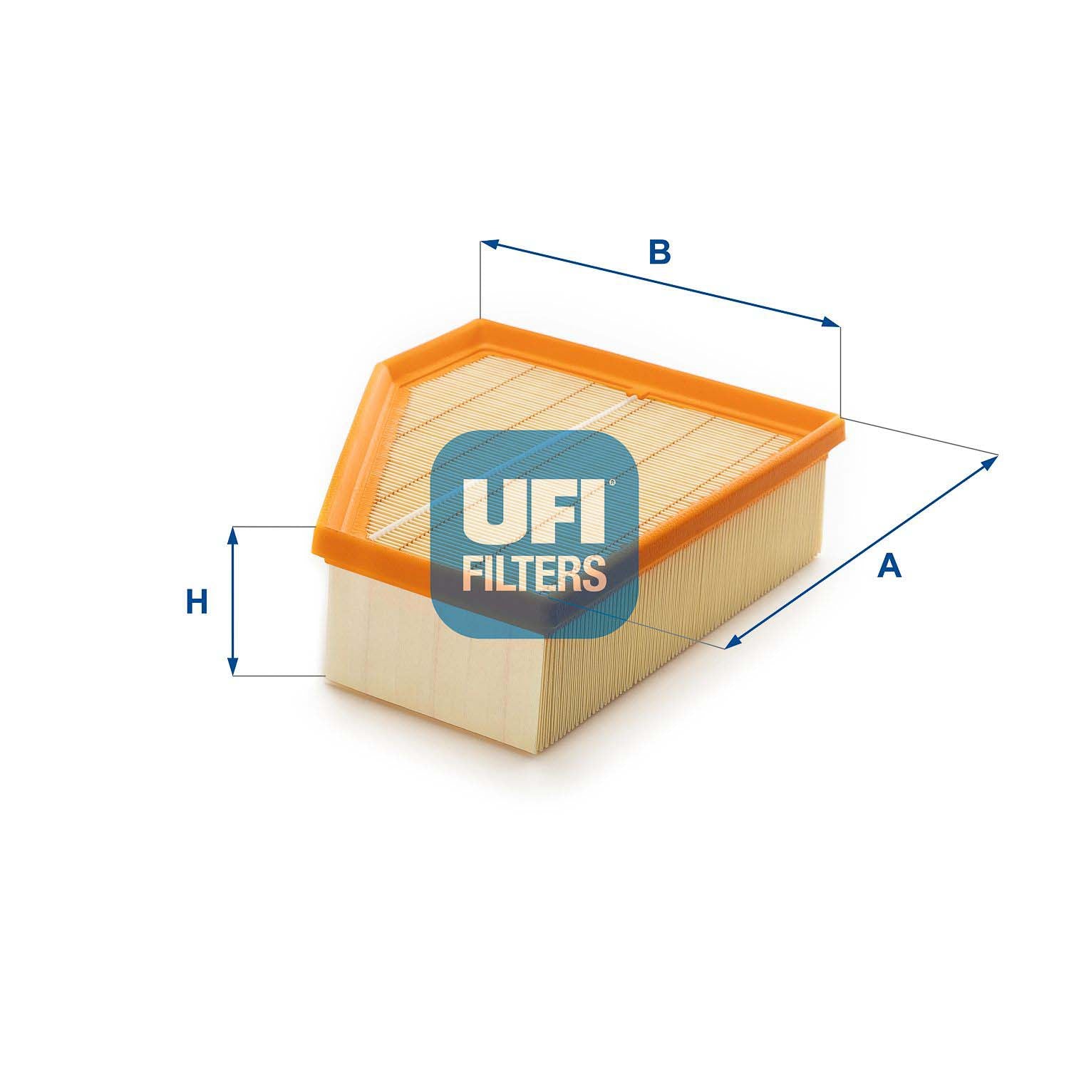 UFI 30.700.00 Air Filter For VW Phaeton (3D1, 3D2, 3D3, 3D4, 3D6, 3D7, 3D8, 3D9)