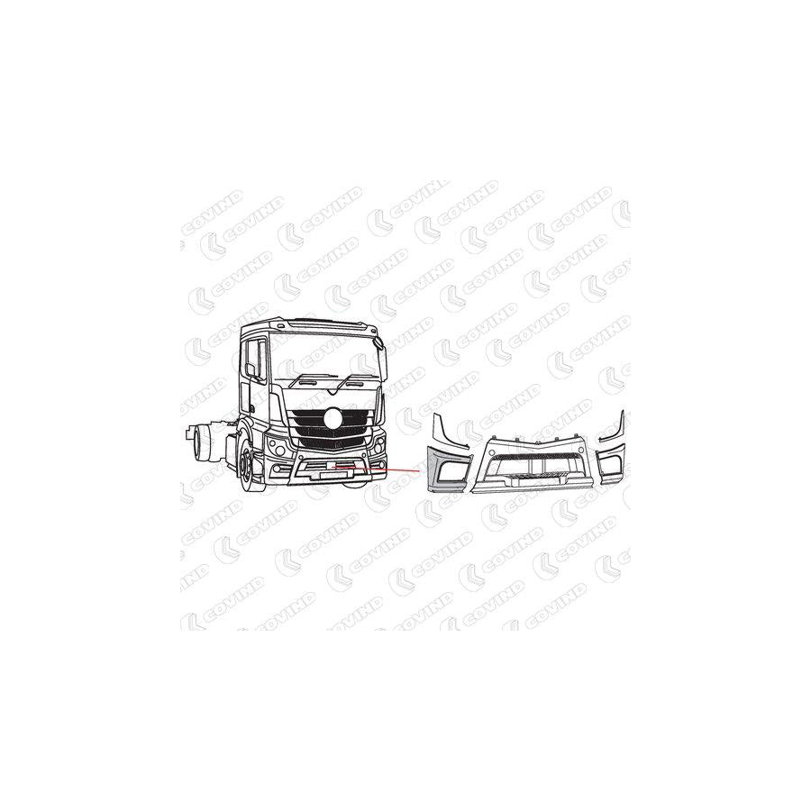 Covind 960/588 Bumper