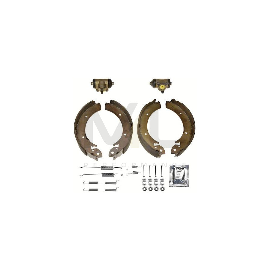 TRW Brake Kit BK1940 Brake Shoe Set with wheel brake cylinder | ML Performance Car Parts