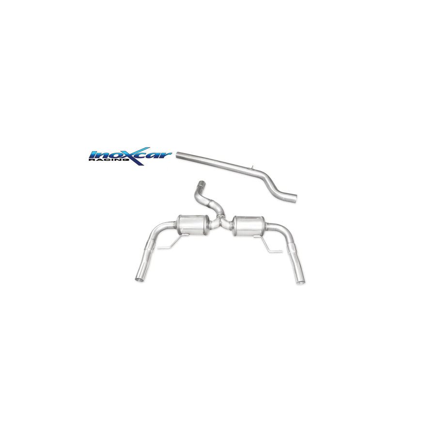 InoXcar CATBACK.22 Renault Clio 3 Exhaust System