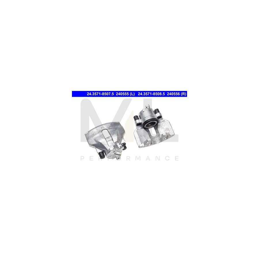 ATE 24.3571-8508.5 Brake Caliper without holder