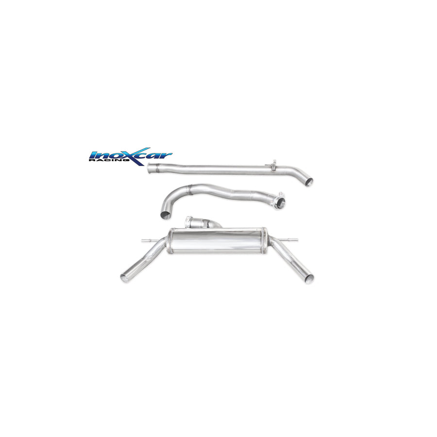 InoXcar CATBACK.204 Renault Clio 4 Exhaust System