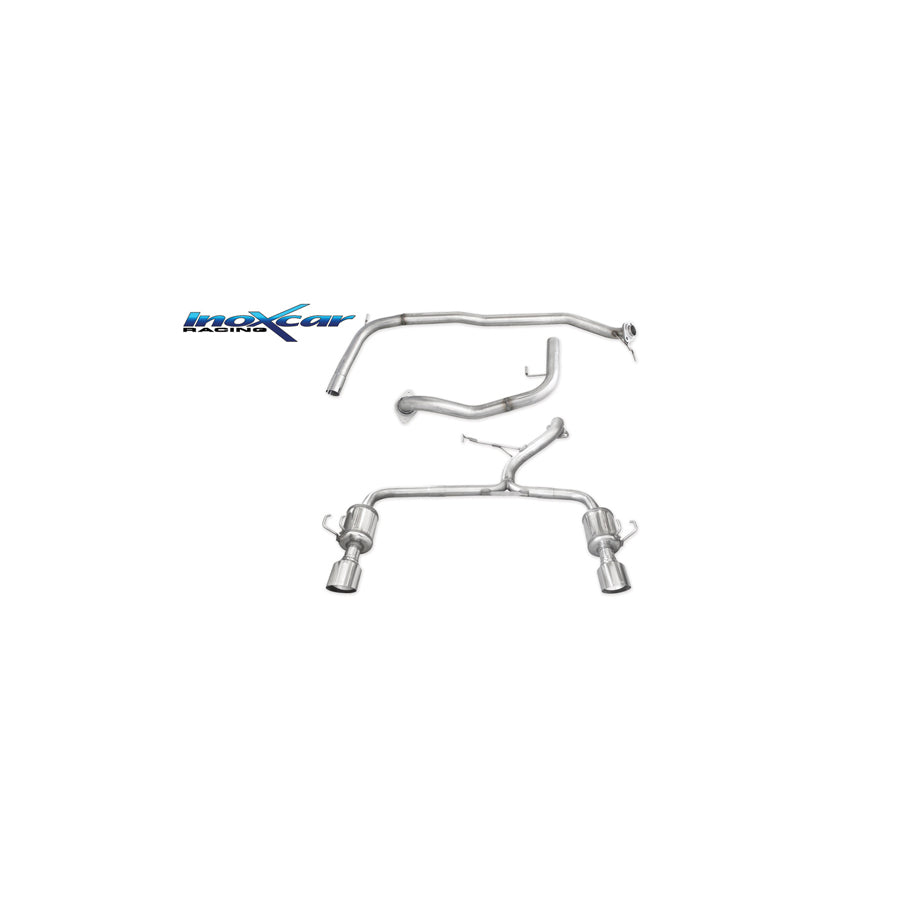 InoXcar CATBACK.200 Honda Civic Exhaust System