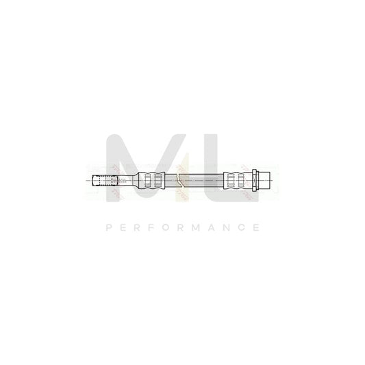 TRW PHD471 Brake Hose 215mm, M10x1 | ML Performance Car Parts