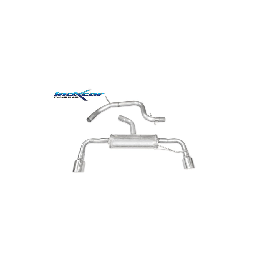InoXcar CATBACK.VW2 VW Golf 6 Exhaust System