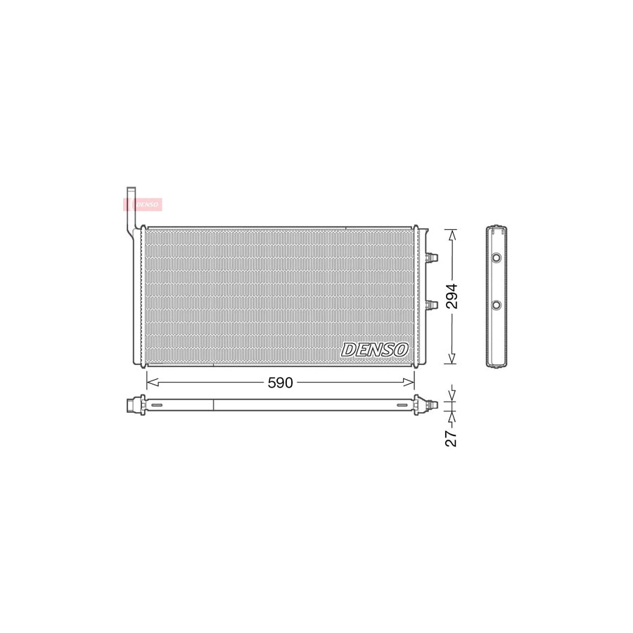 DENSO DRM05009 Engine Radiator