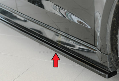 Rieger 00088233 Audi 8V RS3 Side Skirt Splitter 1 | ML Performance UK Car Parts