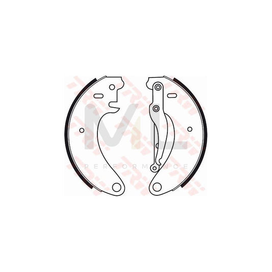 TRW GS8050 Brake Shoe Set | ML Performance Car Parts